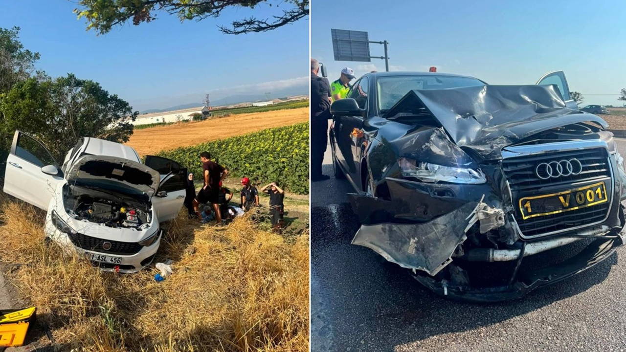 YENİ Partili Bandırma Belediye Başkanı Dursun Mirza trafik kazası geçirdi